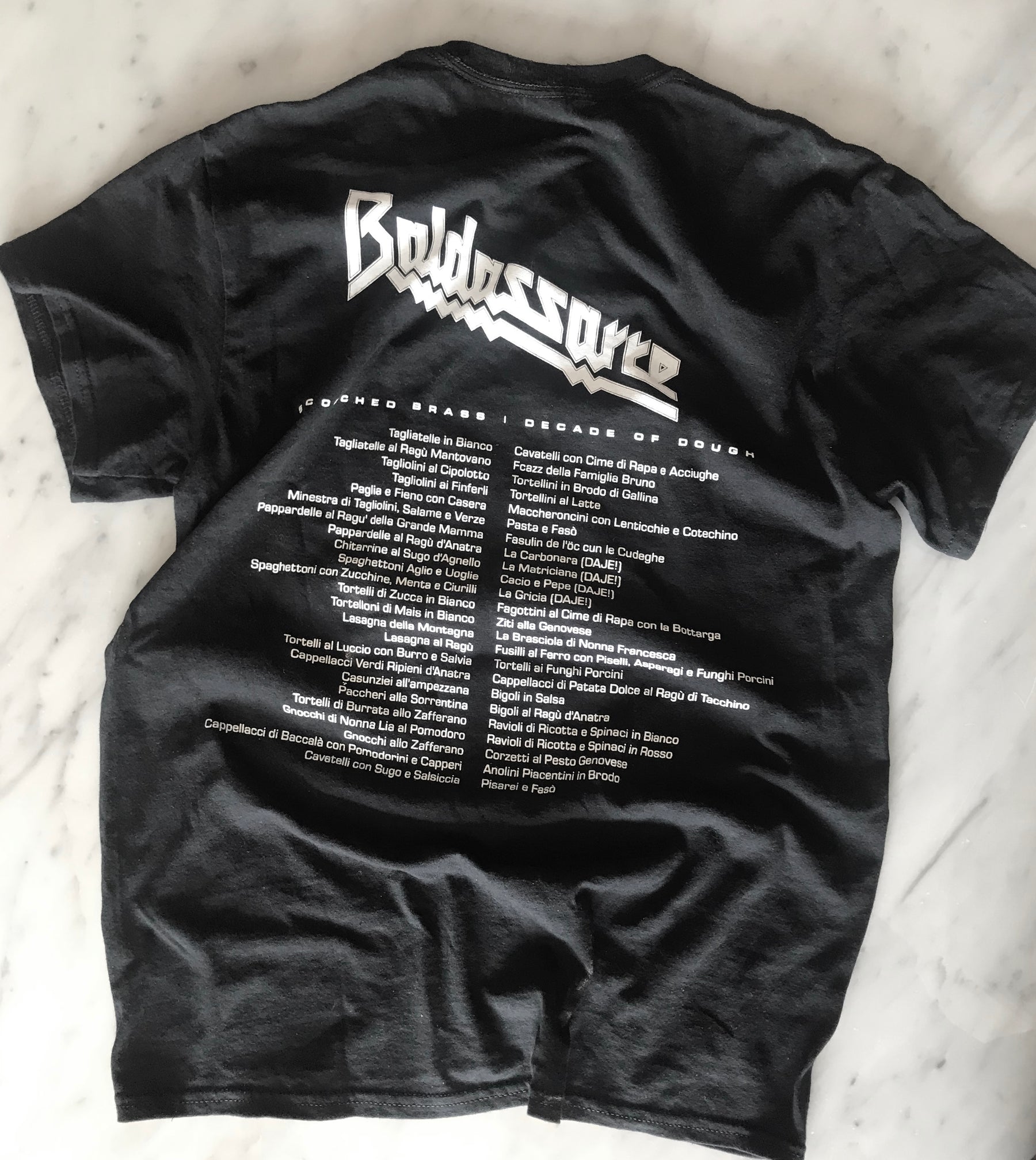 Scorched Brass / Decade of Dough Anniversary Tee