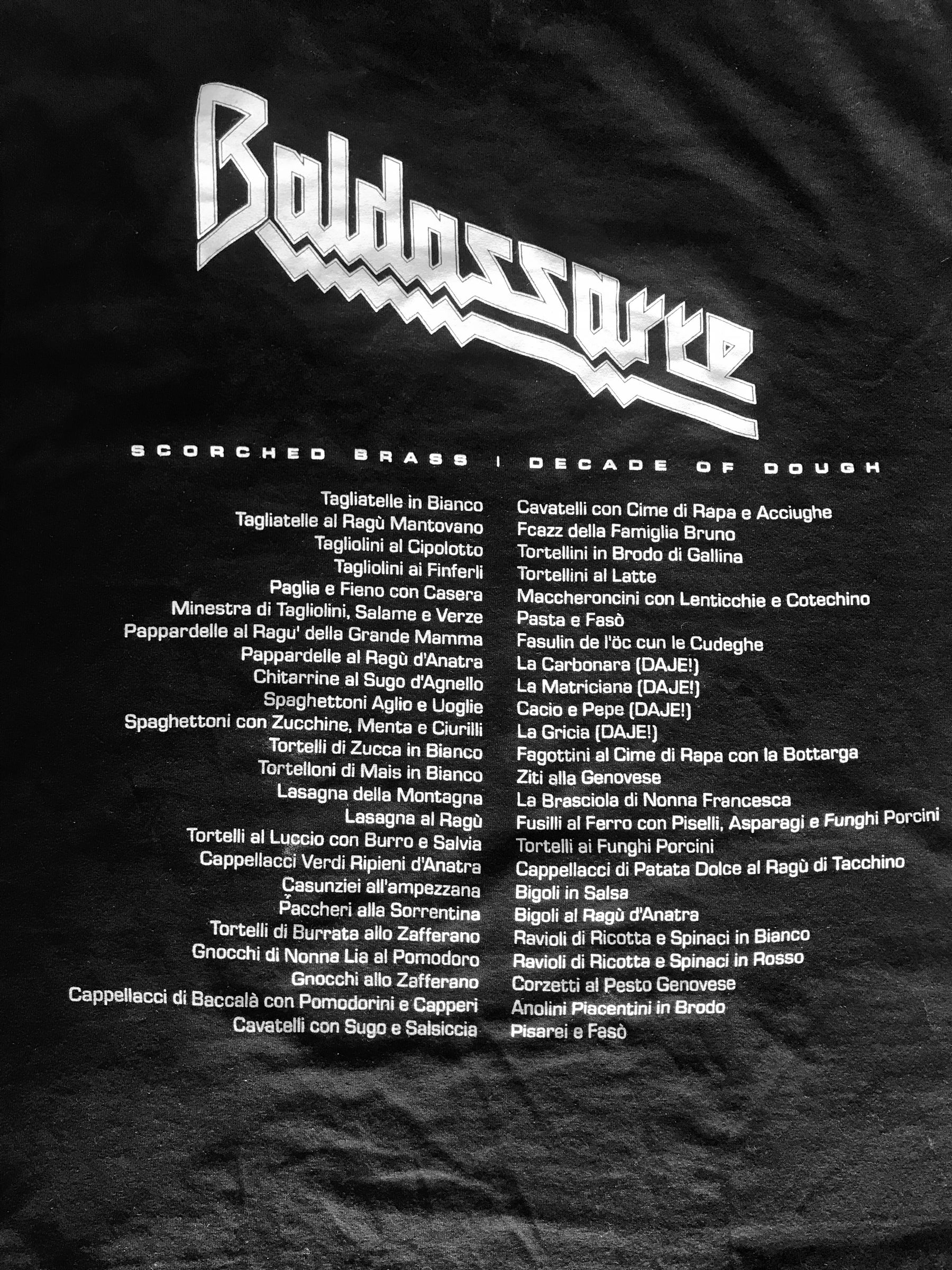 Scorched Brass / Decade of Dough Anniversary Tee