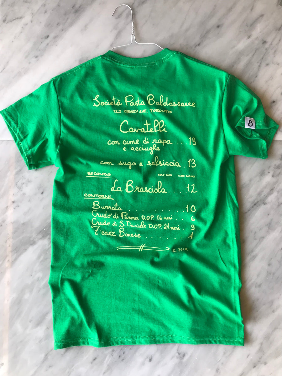 Cavatelli Menu Tee